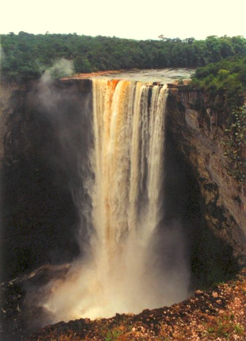 Keiteur Falls at the Potaro River, Guyana